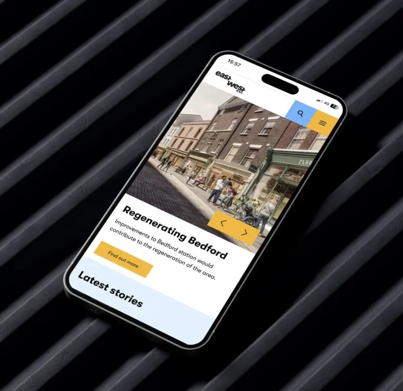 EWR web design mobile