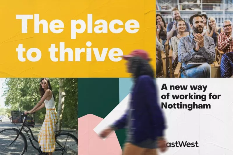 EastWest CEG hoarding