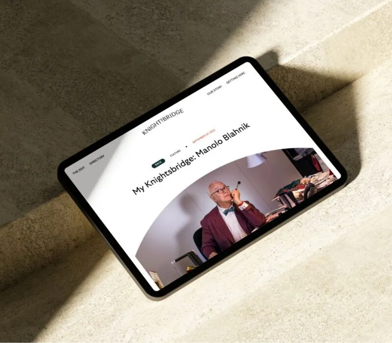 Knightsbridge article