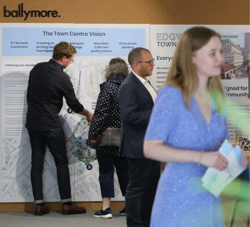 Consulation room for Edgware Town Centre