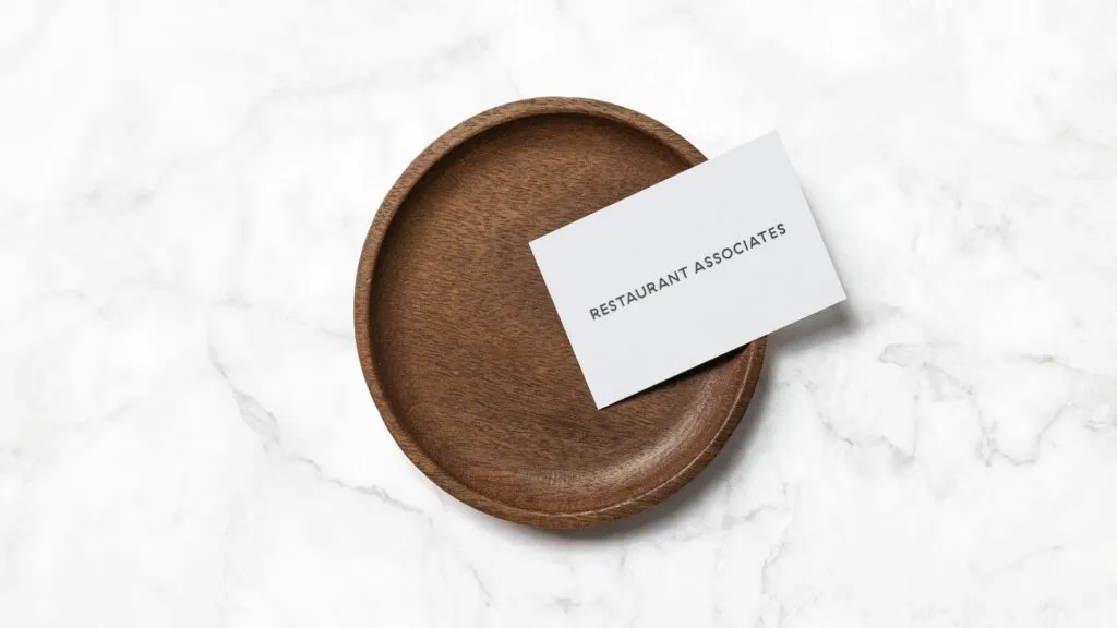 Restaurant Associates print logo