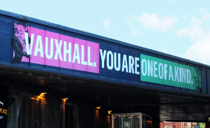 Vauxhall Bridge Mural