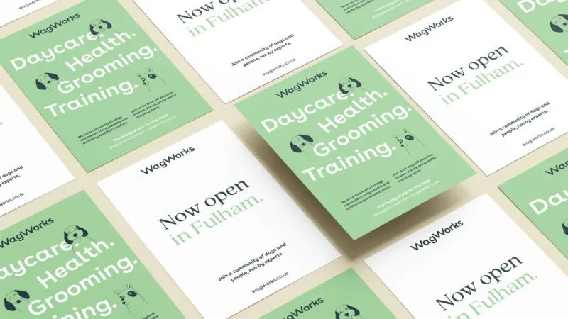 WagWorks flyer designs