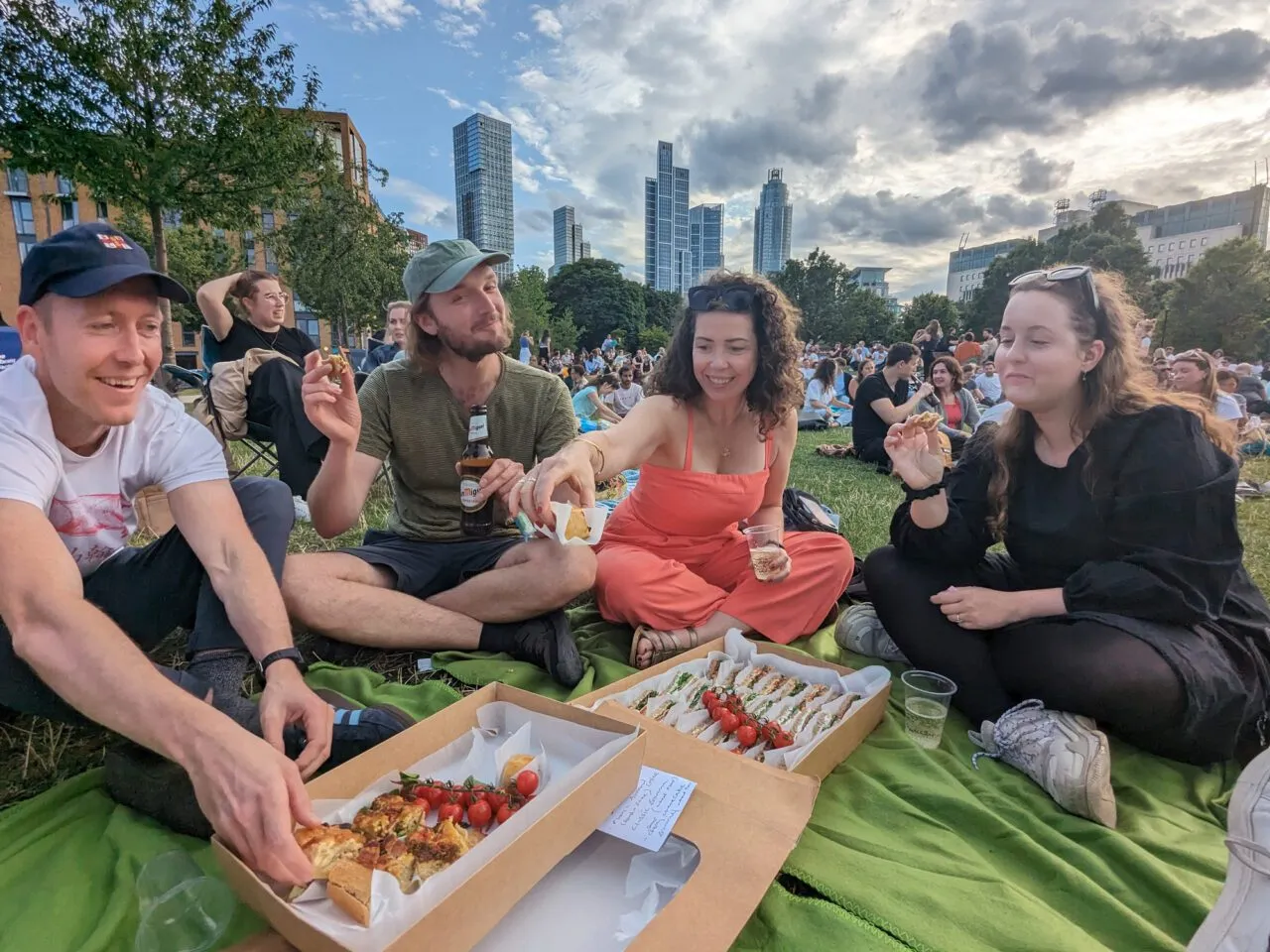 Team outing Vauxhall Summer Screen